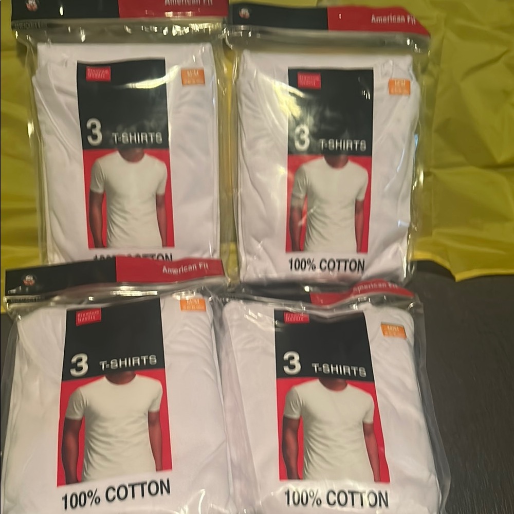 SALE: 12 Premium Quality Classic White T-Shirt Set